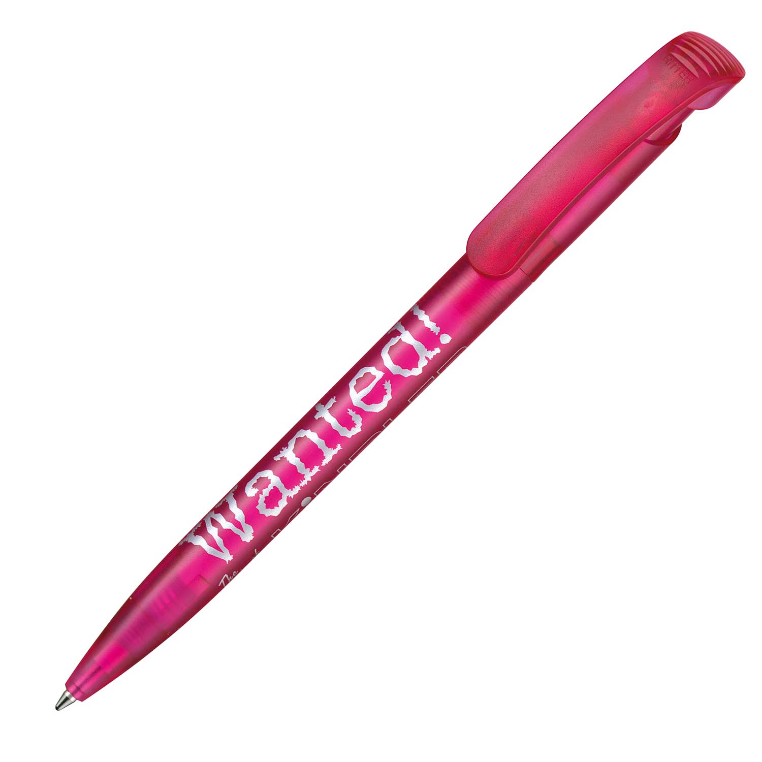 Ritter Pen Kugelschreiber Clear Frozen Magenta
