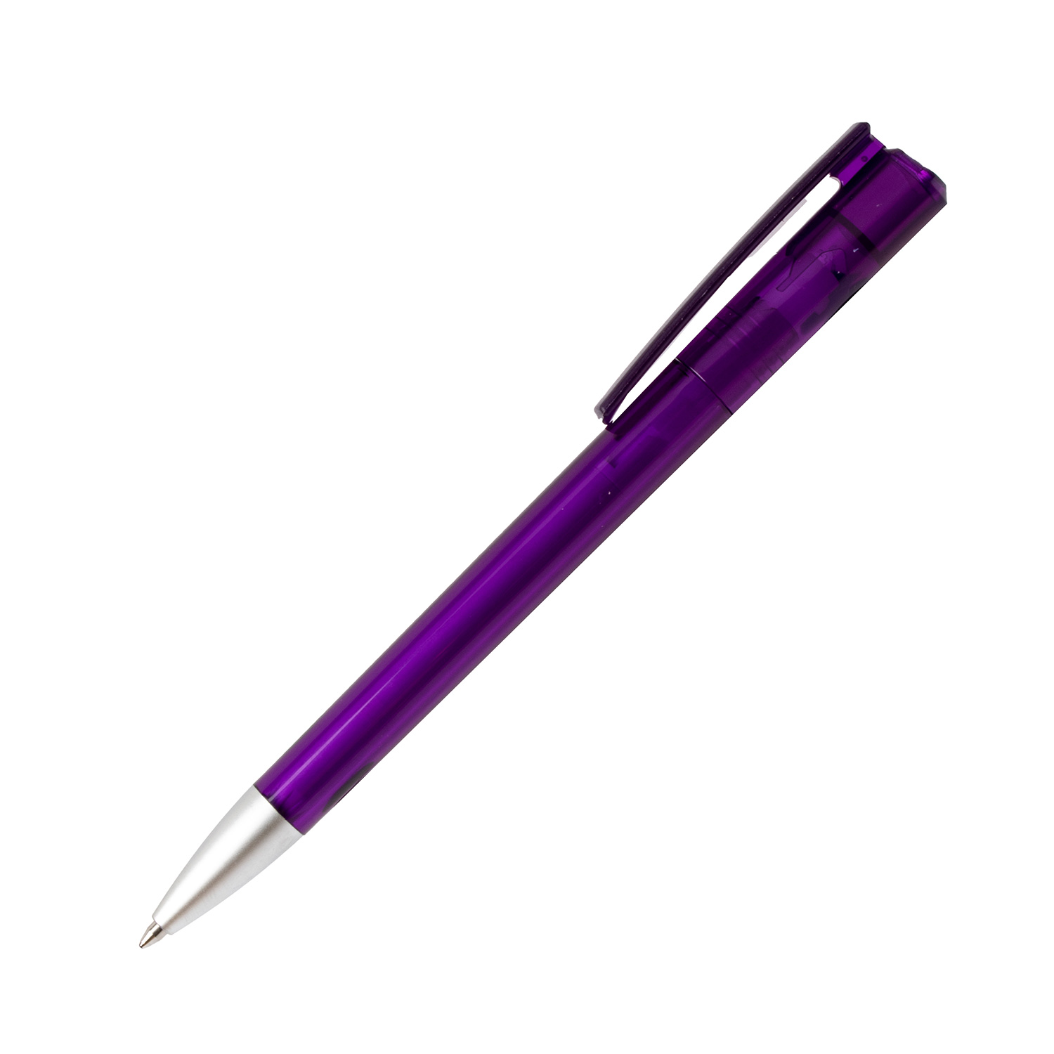 Burger Swiss Pen Kugelschreiber Elan Elegance 1002 Transparent Violet