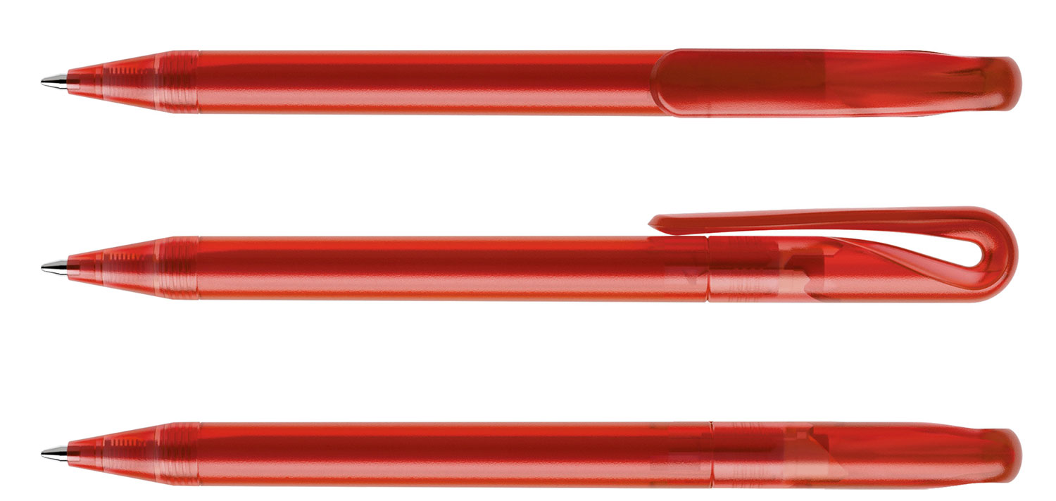 Prodir Kugelschreiber DS1 TFF F20 Rot Frosted