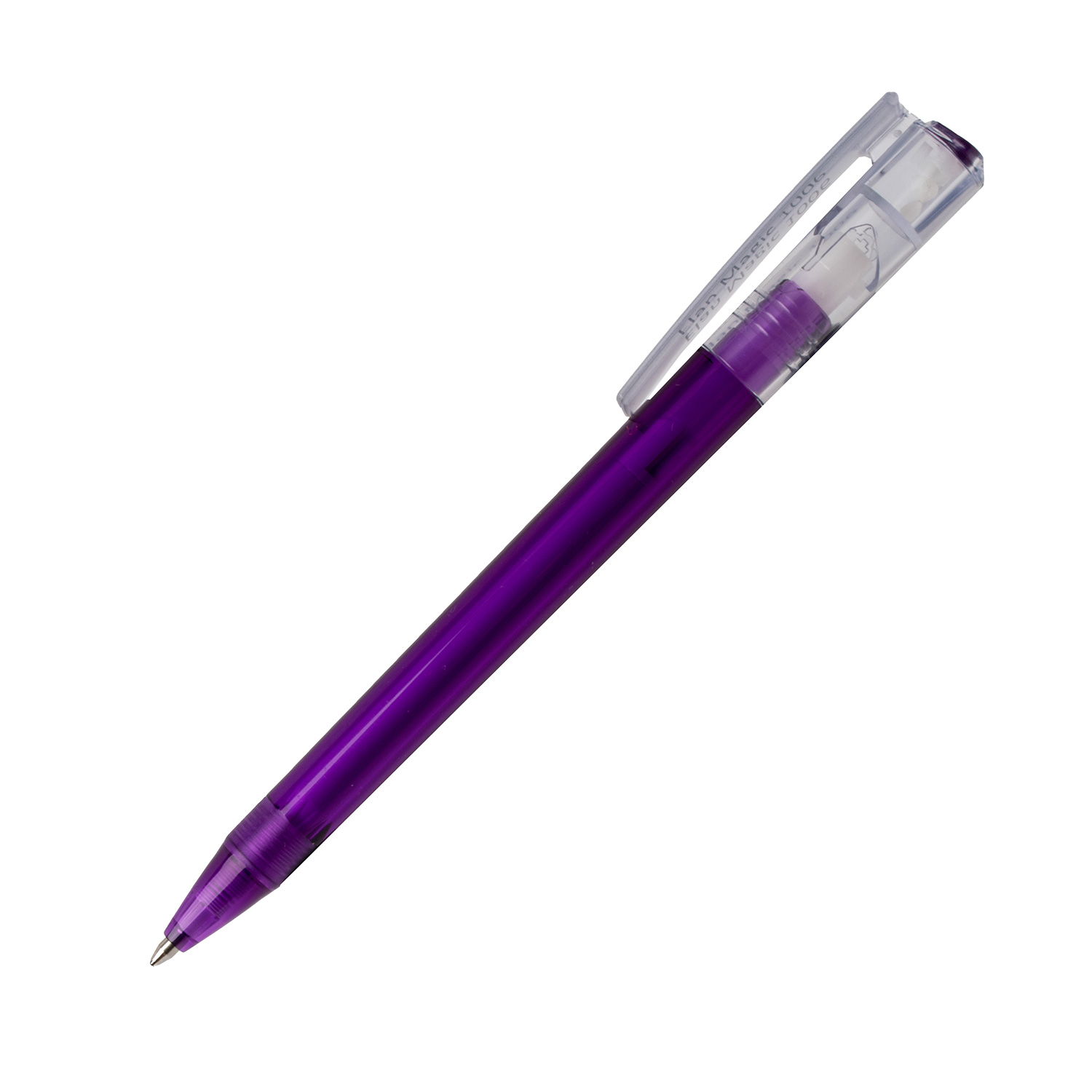 Burger Swiss Pen Kugelschreiber Elan Magic 1006 Transparent Violet