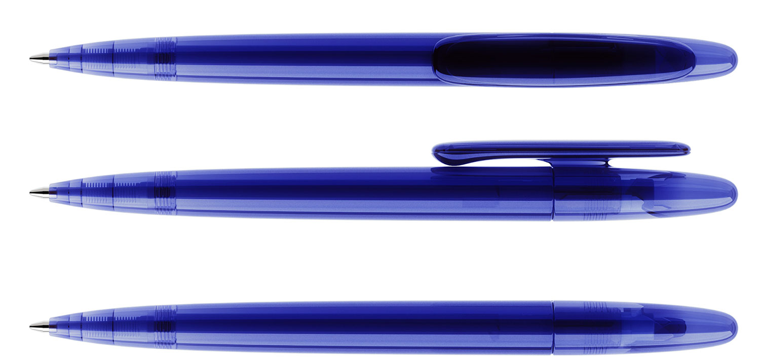 Prodir Kugelschreiber DS5 TTT T50 Blau Transparent