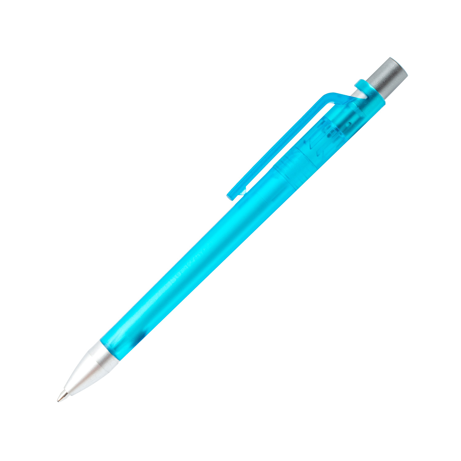 Burger Swiss Pen Kugelschreiber Solo Elegance 3002 Transparent Hellblau