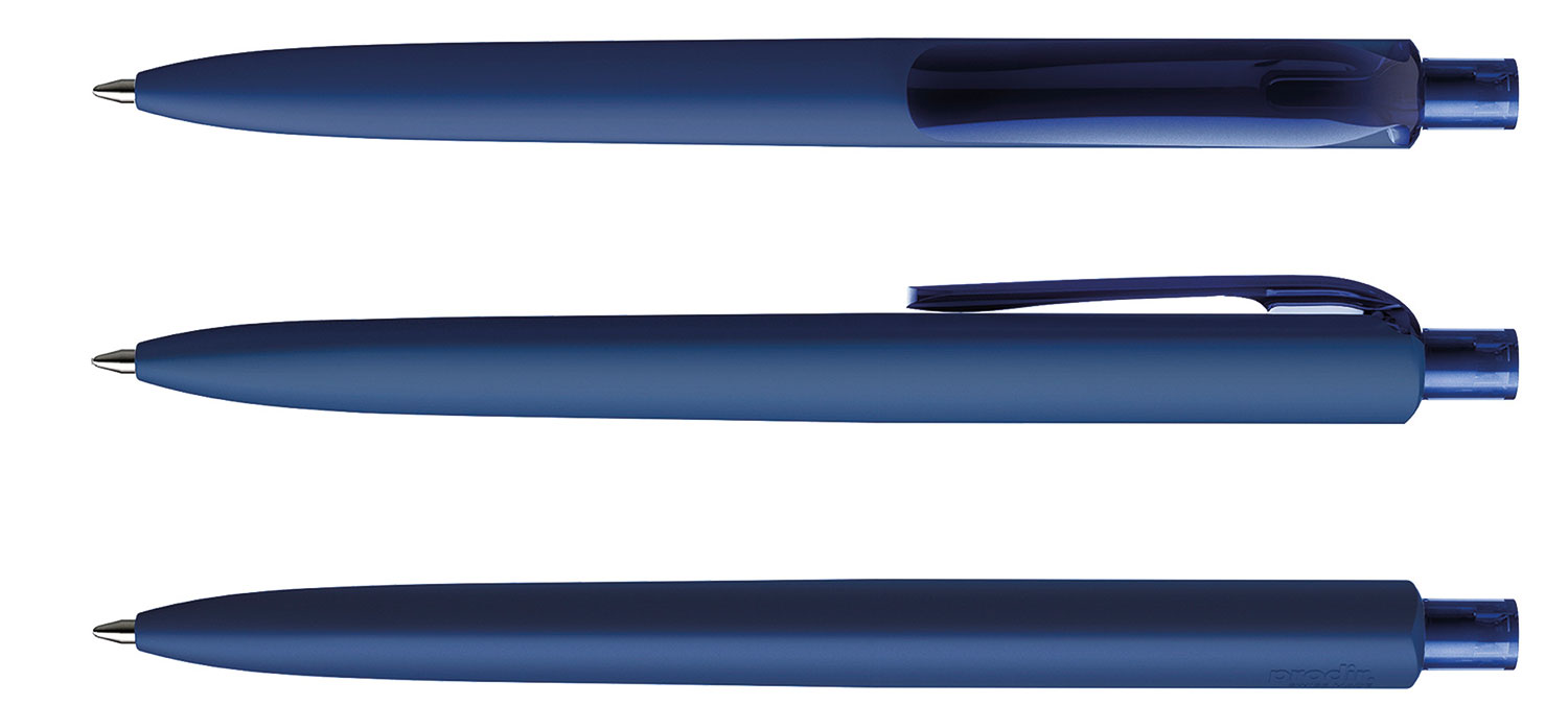 Prodir Kugelschreiber DS8 PRR R62 Sodalit Blau Soft-Touch