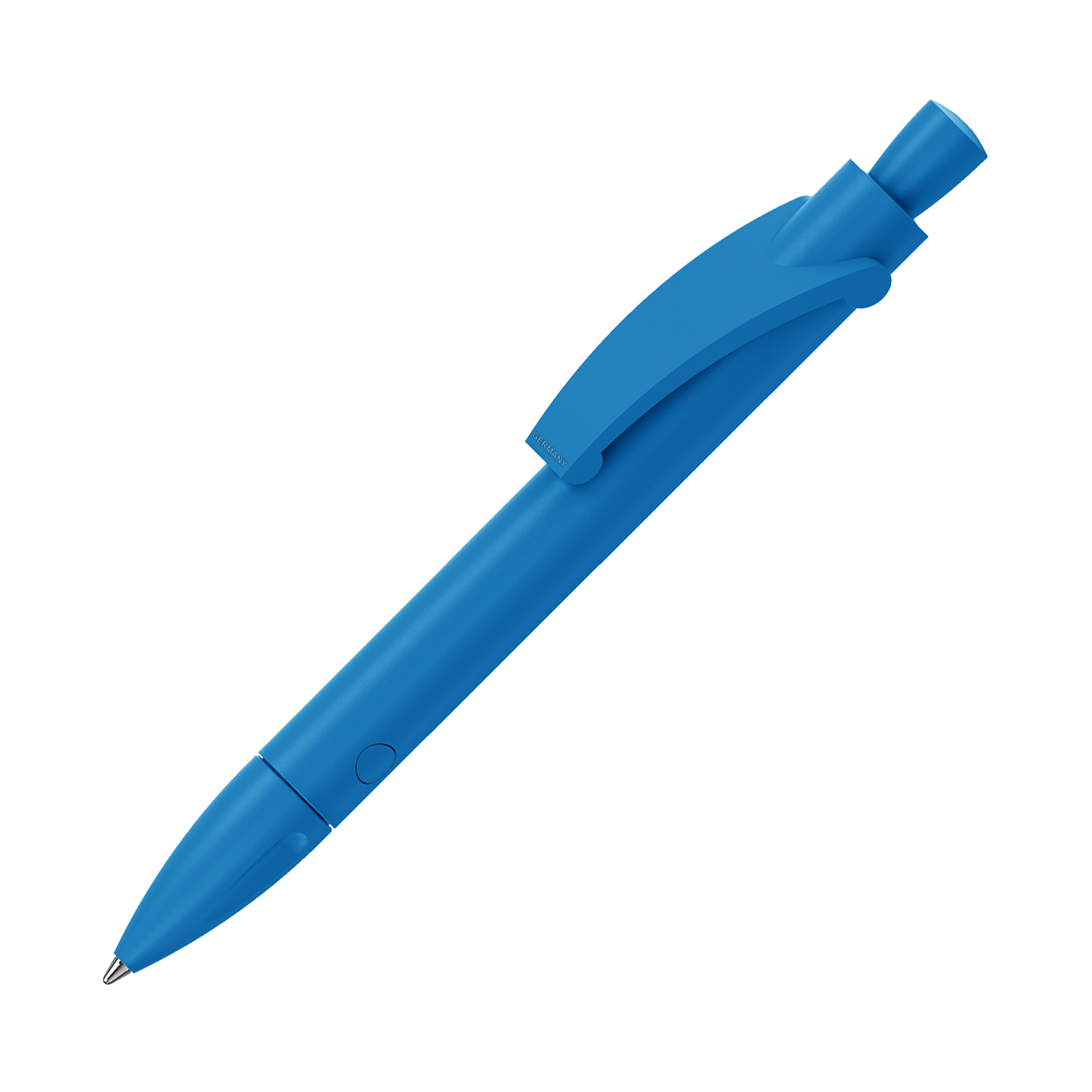 Klio Kugelschreiber Grande matt recycling Hellblau