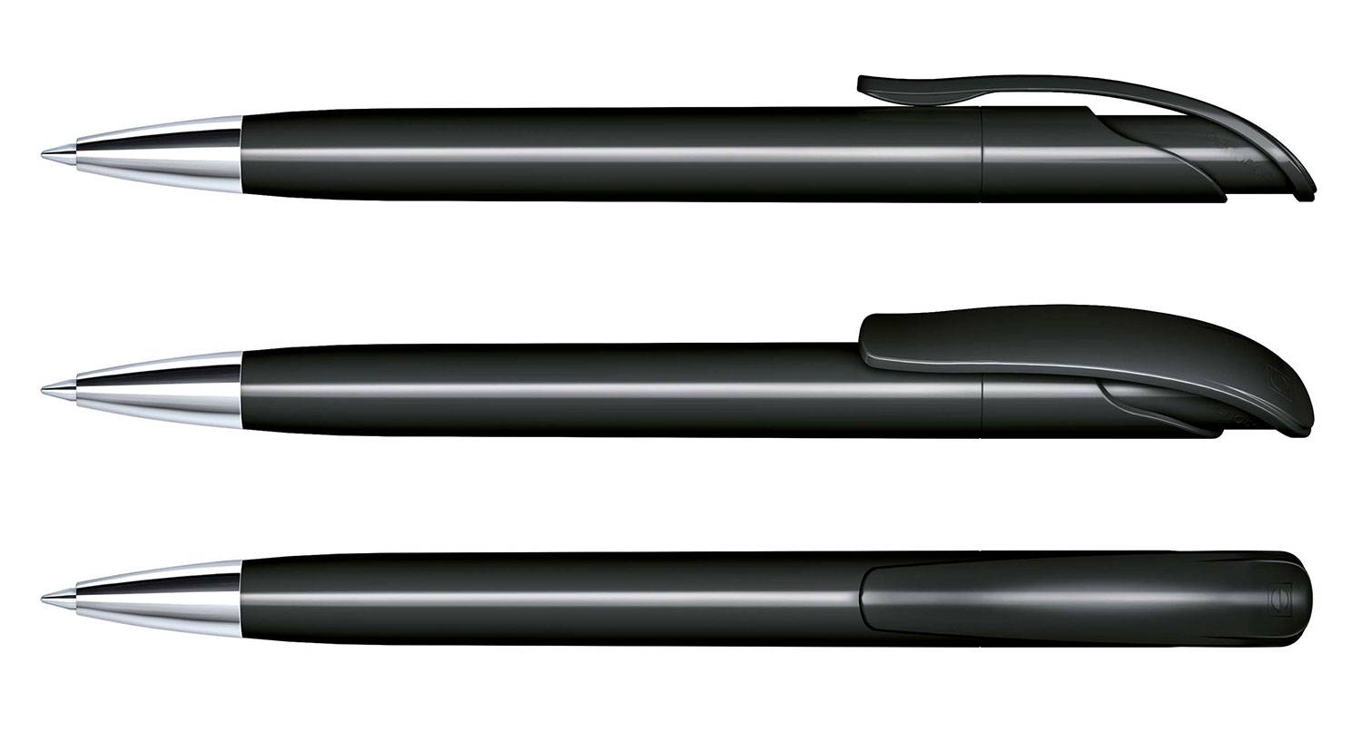 Senator Kugelschreiber Challenger Schwarz Poliert MT