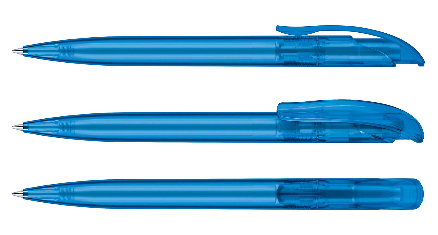 Senator Kugelschreiber Challenger Blau Gefrostet