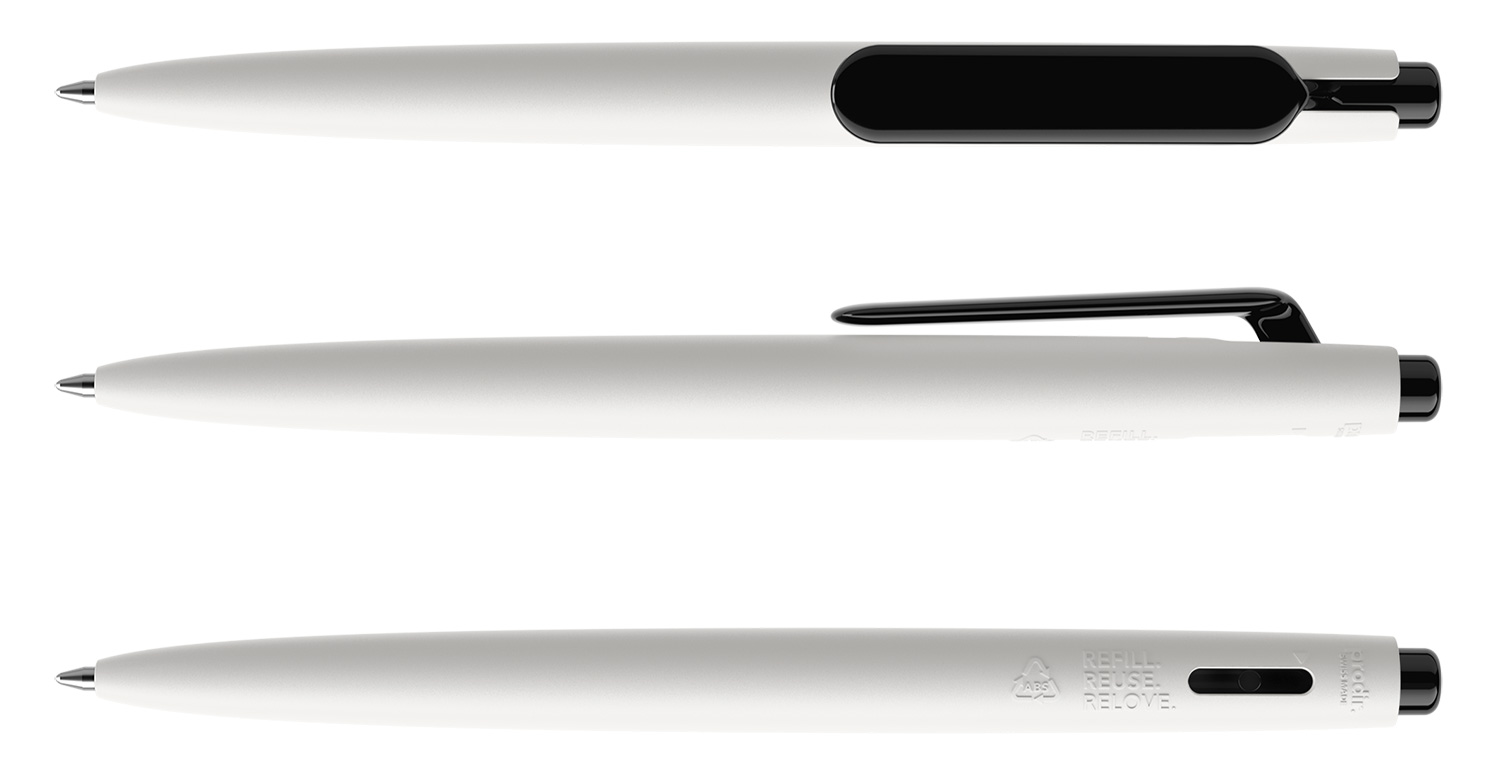 Prodir Kugelschreiber DS11 PMP M02 P75 Weiß-Schwarz