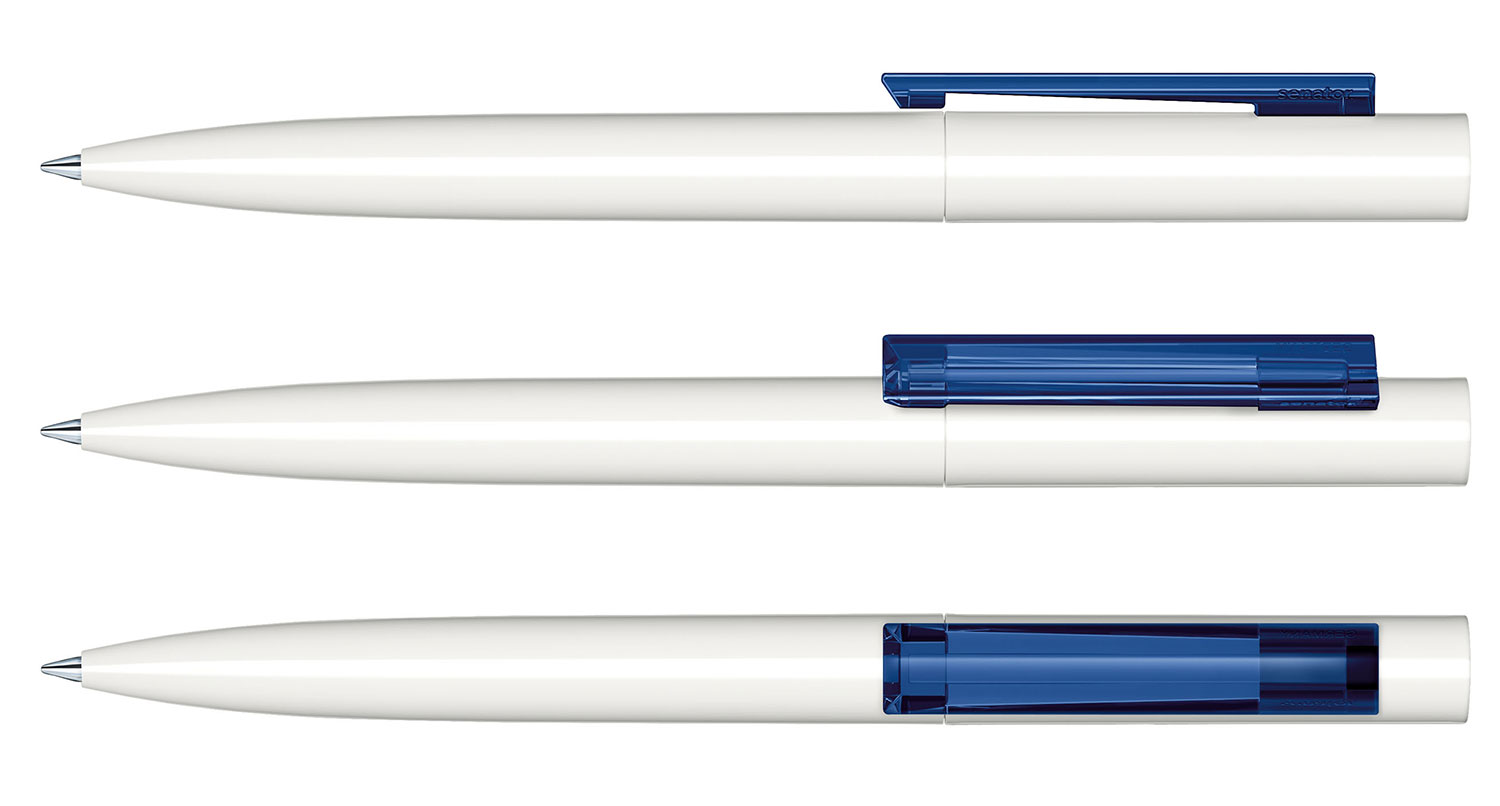 Senator Kugelschreiber Headliner Basic Dunkelblau Poliert