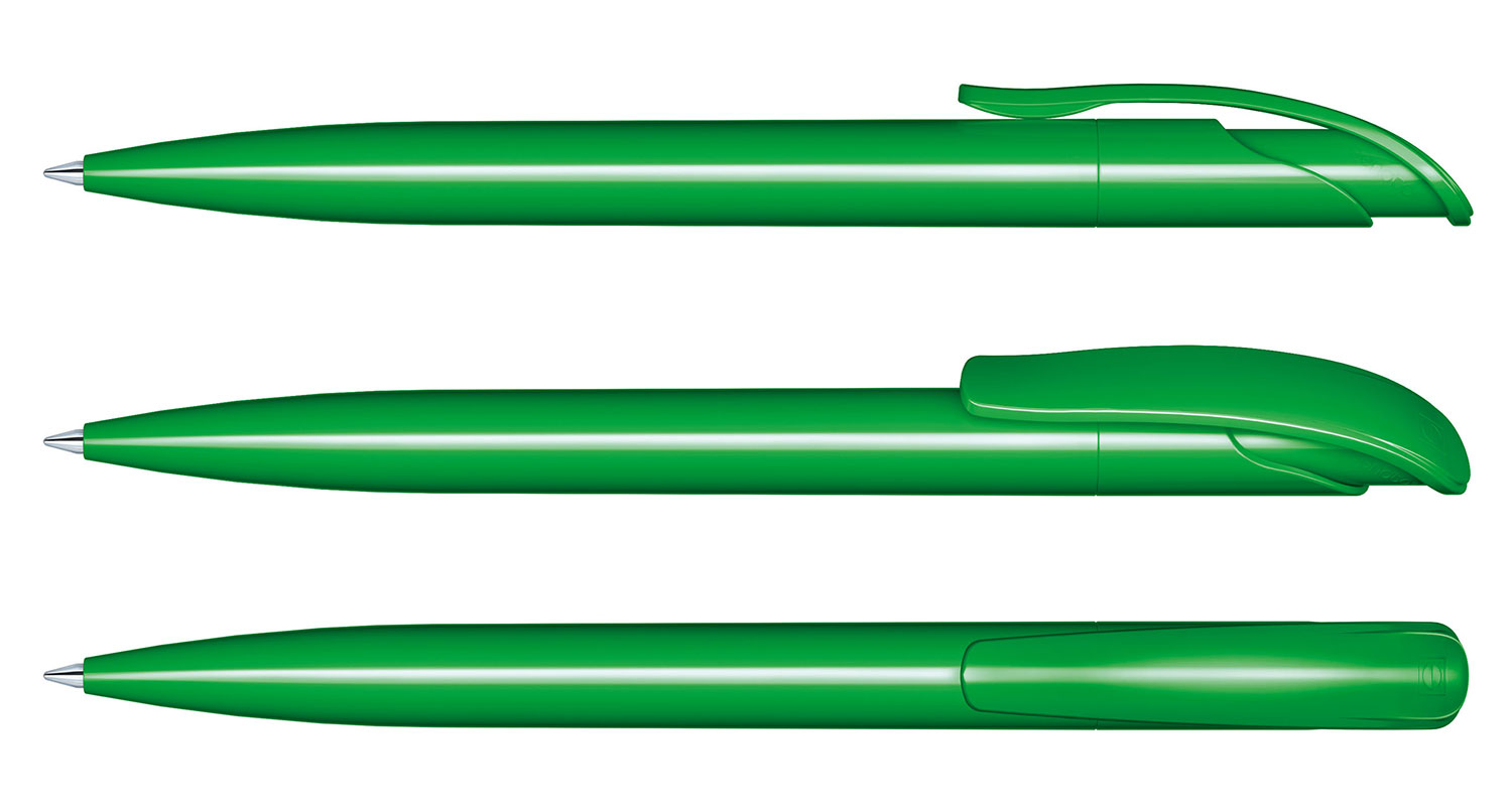 Senator Kugelschreiber Challenger Grün Poliert
