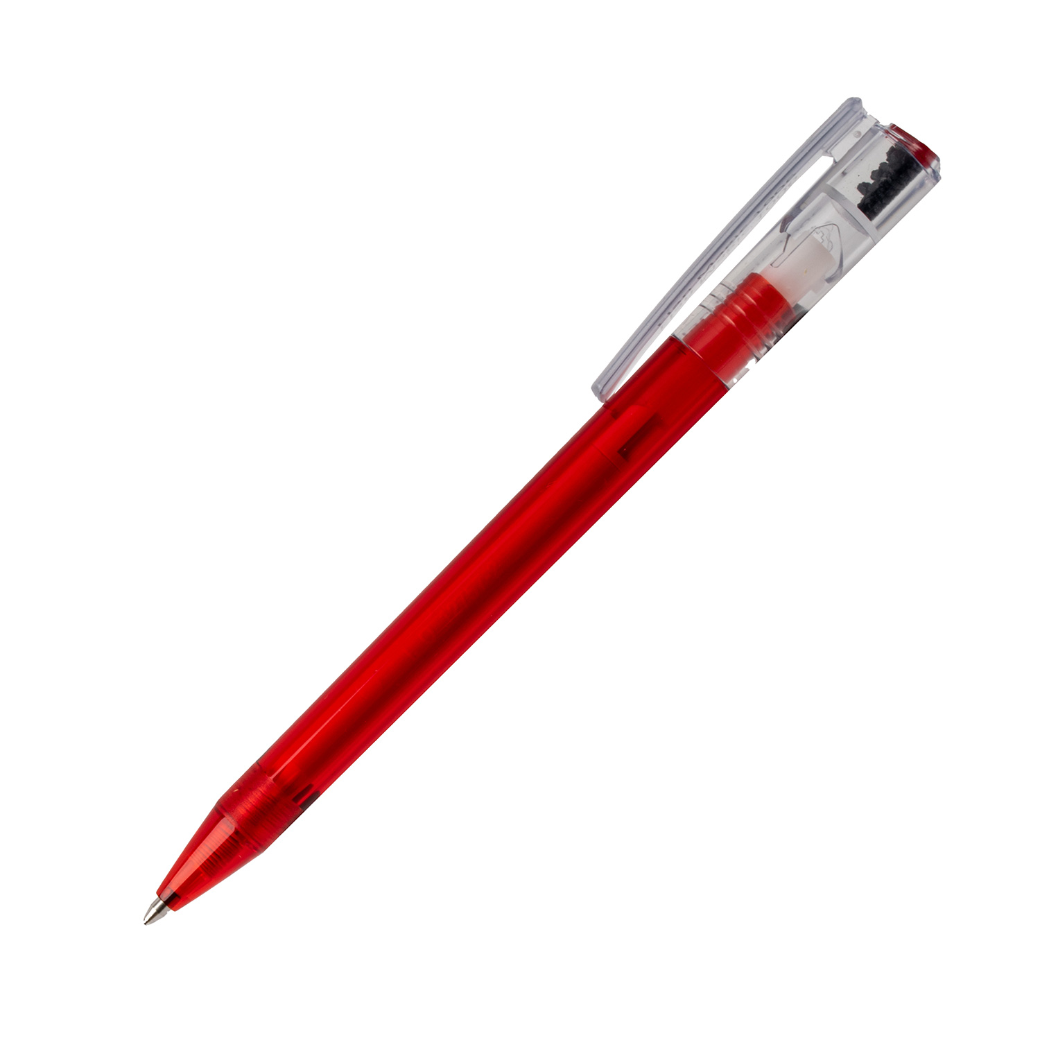 Burger Swiss Pen Kugelschreiber Elan Magic 1006 Transparent Abendrot