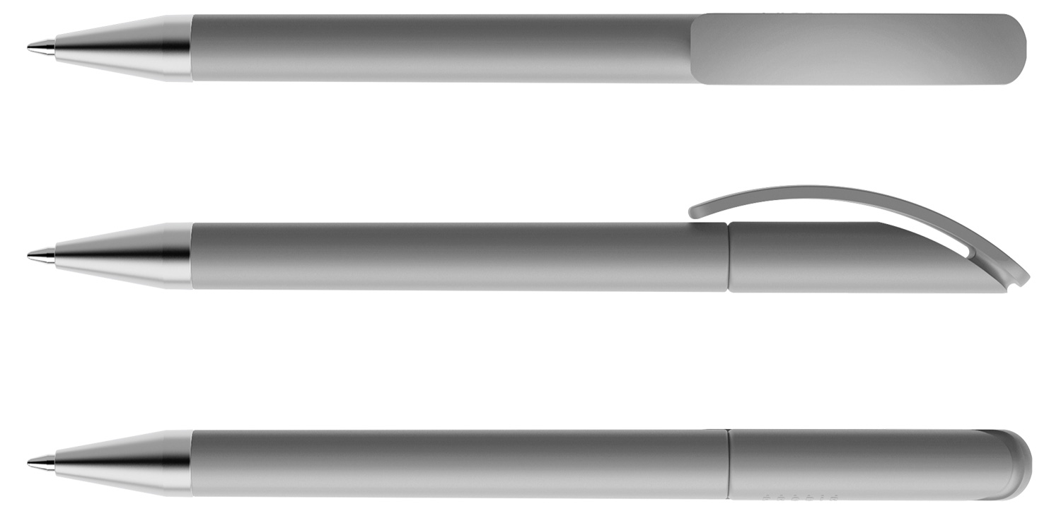 Prodir Kugelschreiber DS3 TMS M70 Grau Matt