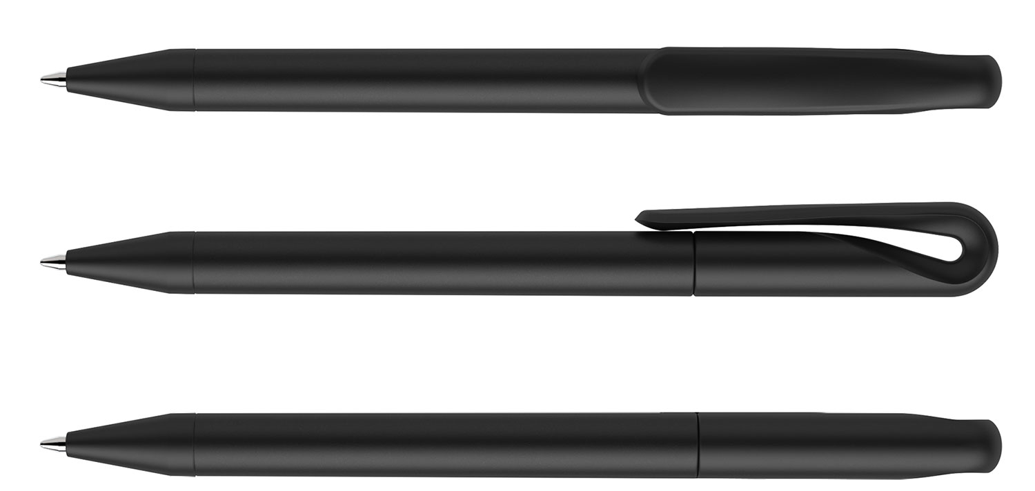 Prodir Kugelschreiber DS1 TMM M75 Schwarz Matt