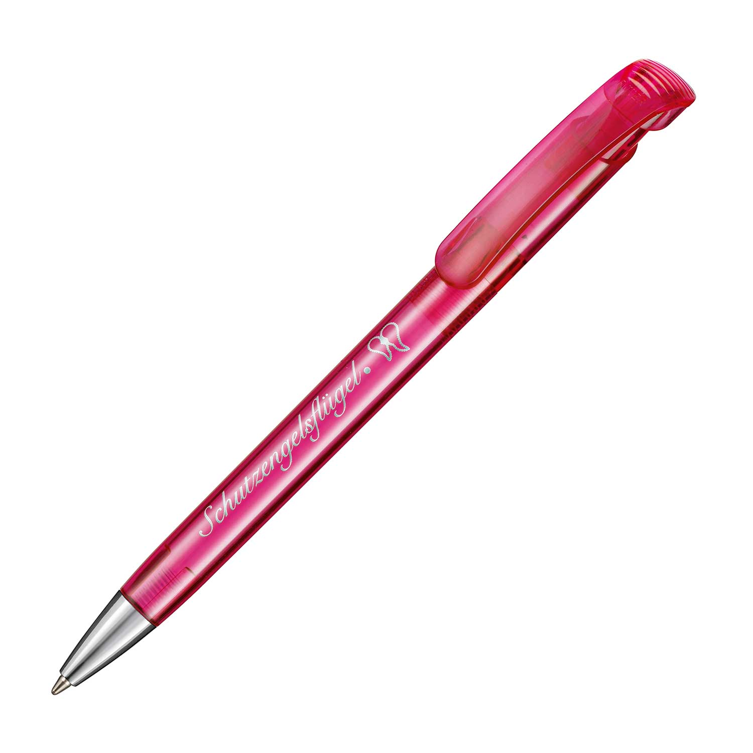 Ritter Pen Kugelschreiber Bonita Transparent Magenta