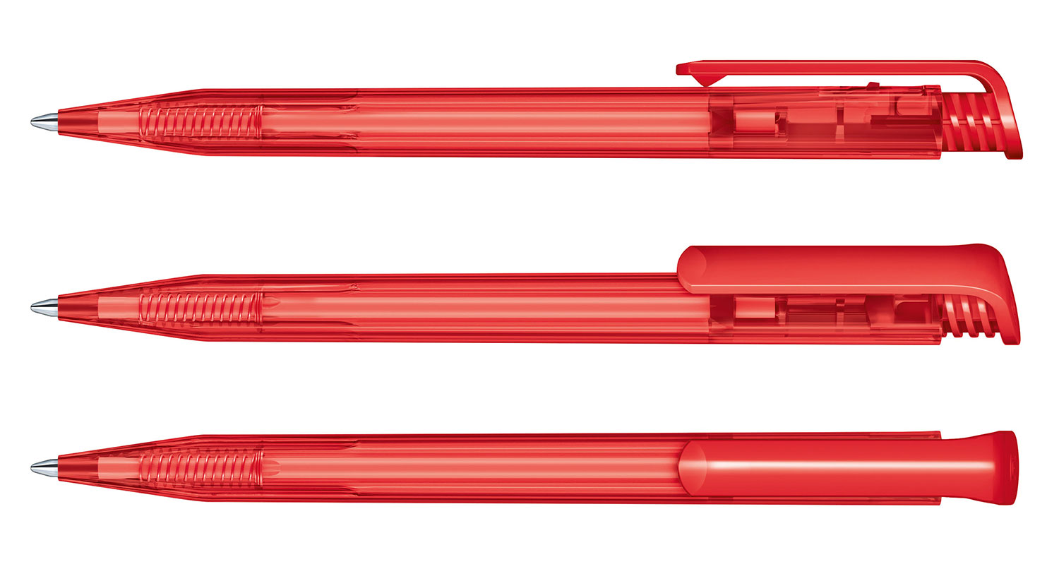 Senator Kugelschreiber Super Hit Rot Clear