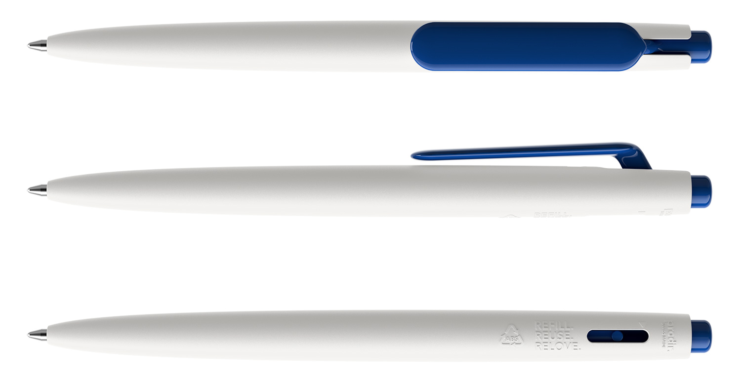 Prodir Kugelschreiber DS11 PMP M02 P55 Weiß-Navyblau