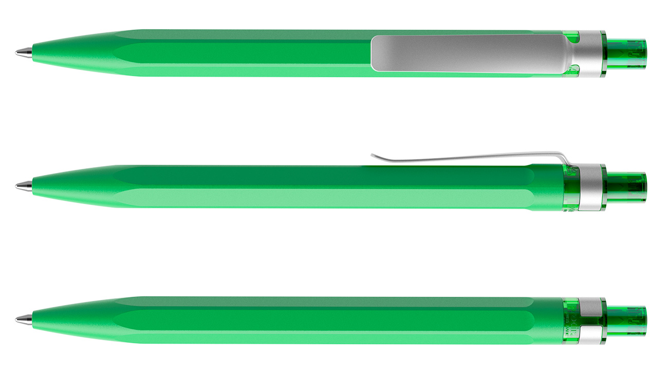 Prodir Kugelschreiber QS50 PMS M67 Grün Matt Metall-Clip