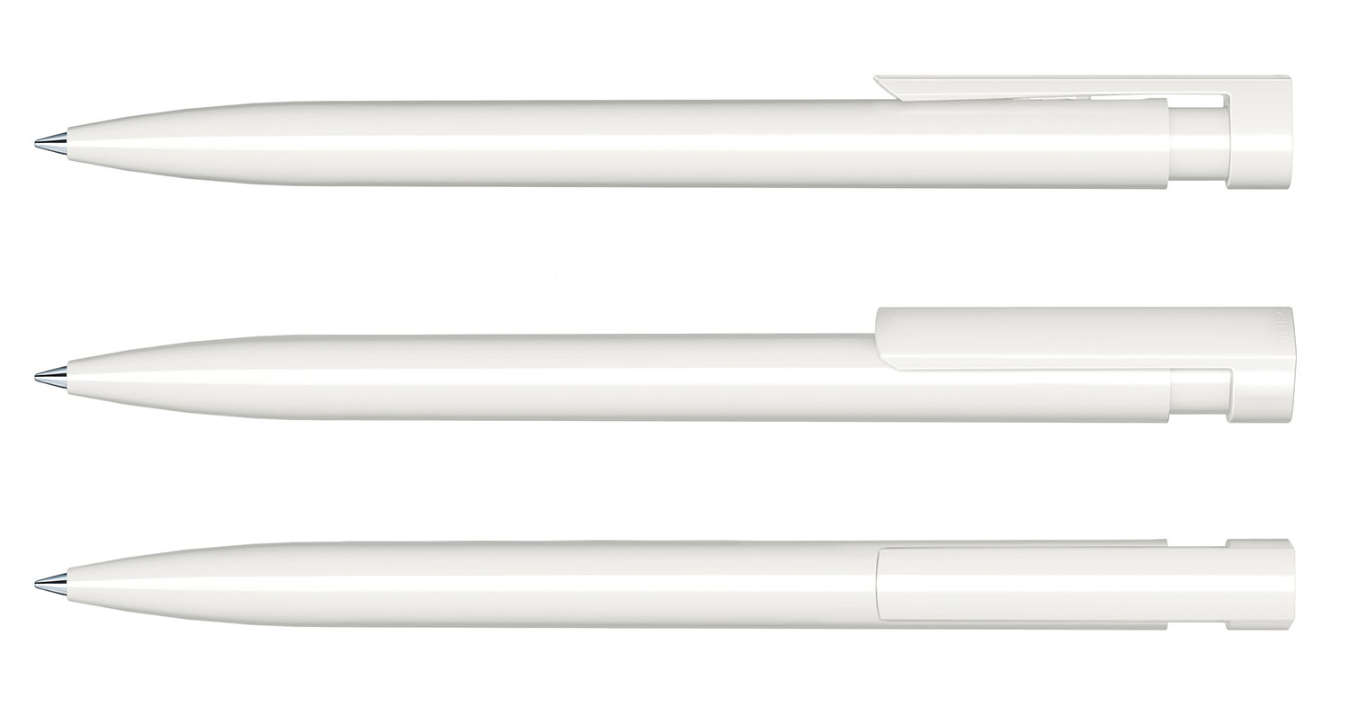 Senator Kugelschreiber Liberty Weiss Poliert