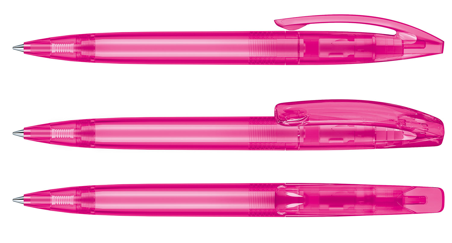 Senator Kugelschreiber Bridge Pink Clear