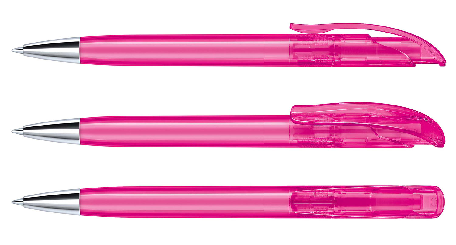 Senator Kugelschreiber Challenger MT Pink Clear