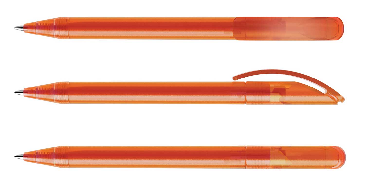 Prodir Kugelschreiber DS3 TFF F10 Orange Frosted