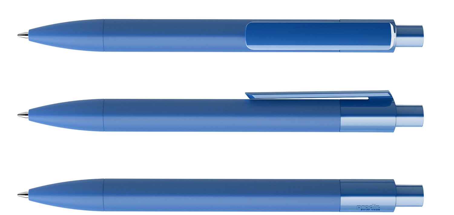 Prodir Kugelschreiber DS4 PRR P54 Dunkelblau Soft-Touch