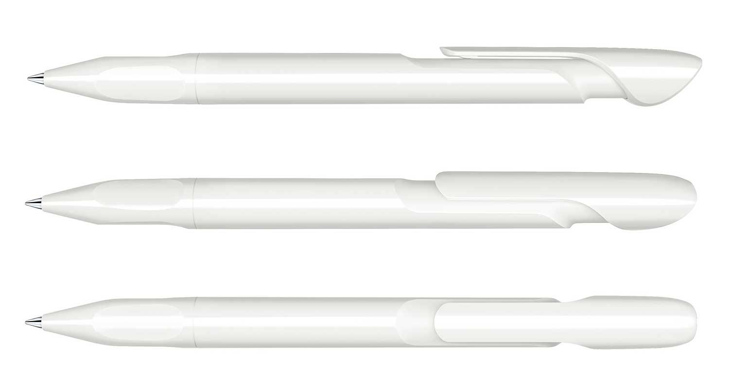Senator Kugelschreiber Evoxx Recycled Weiß Poliert