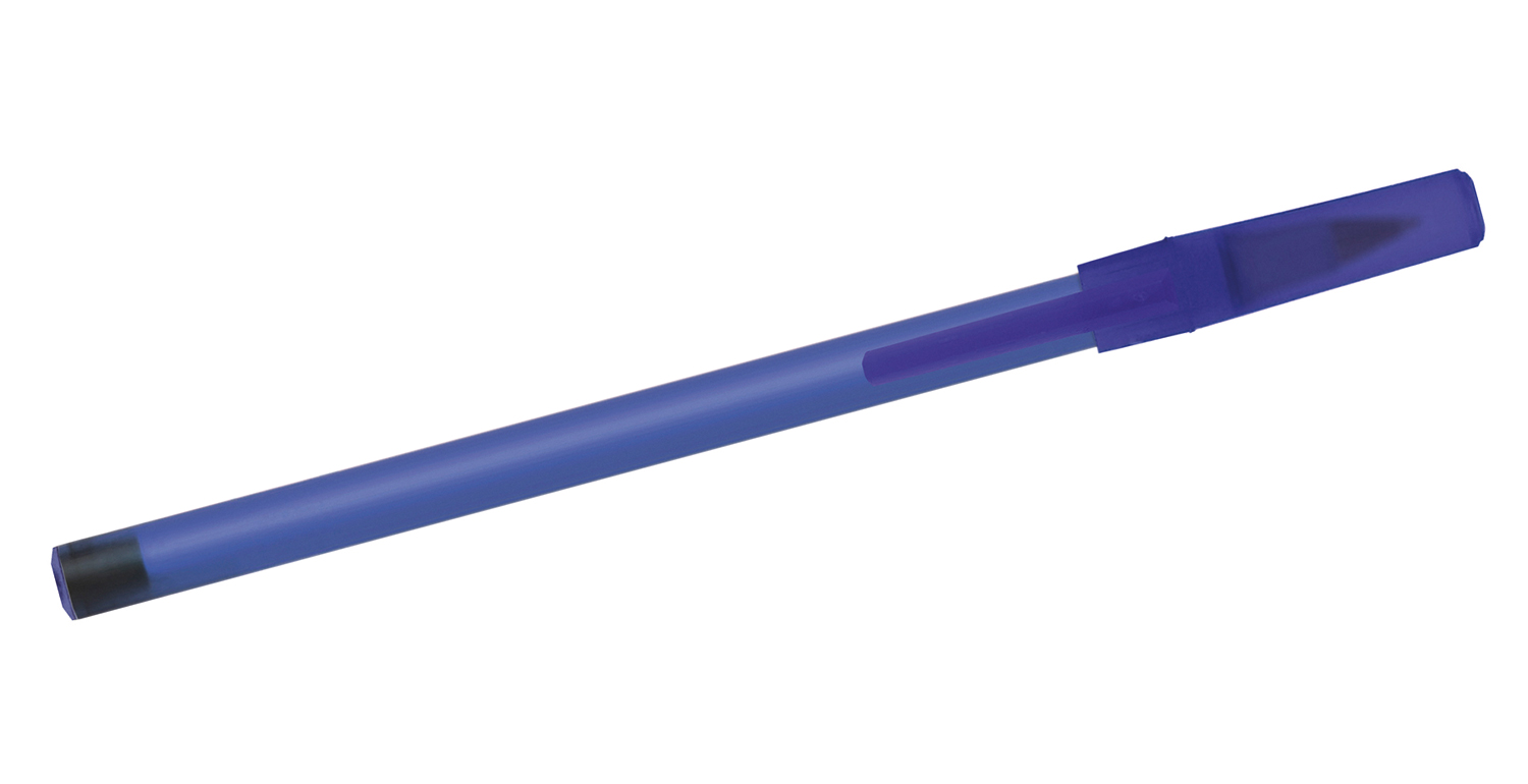 BIC® Kugelschreiber Round Stic Gefrostet Blau