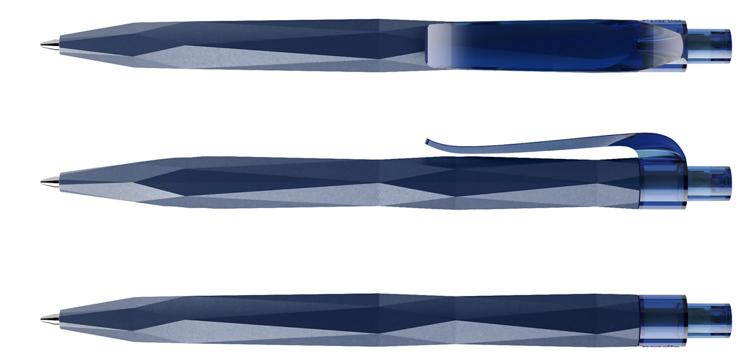 Prodir Kugelschreiber QS20 PRT R62 Sodalit Blau Soft-Touch