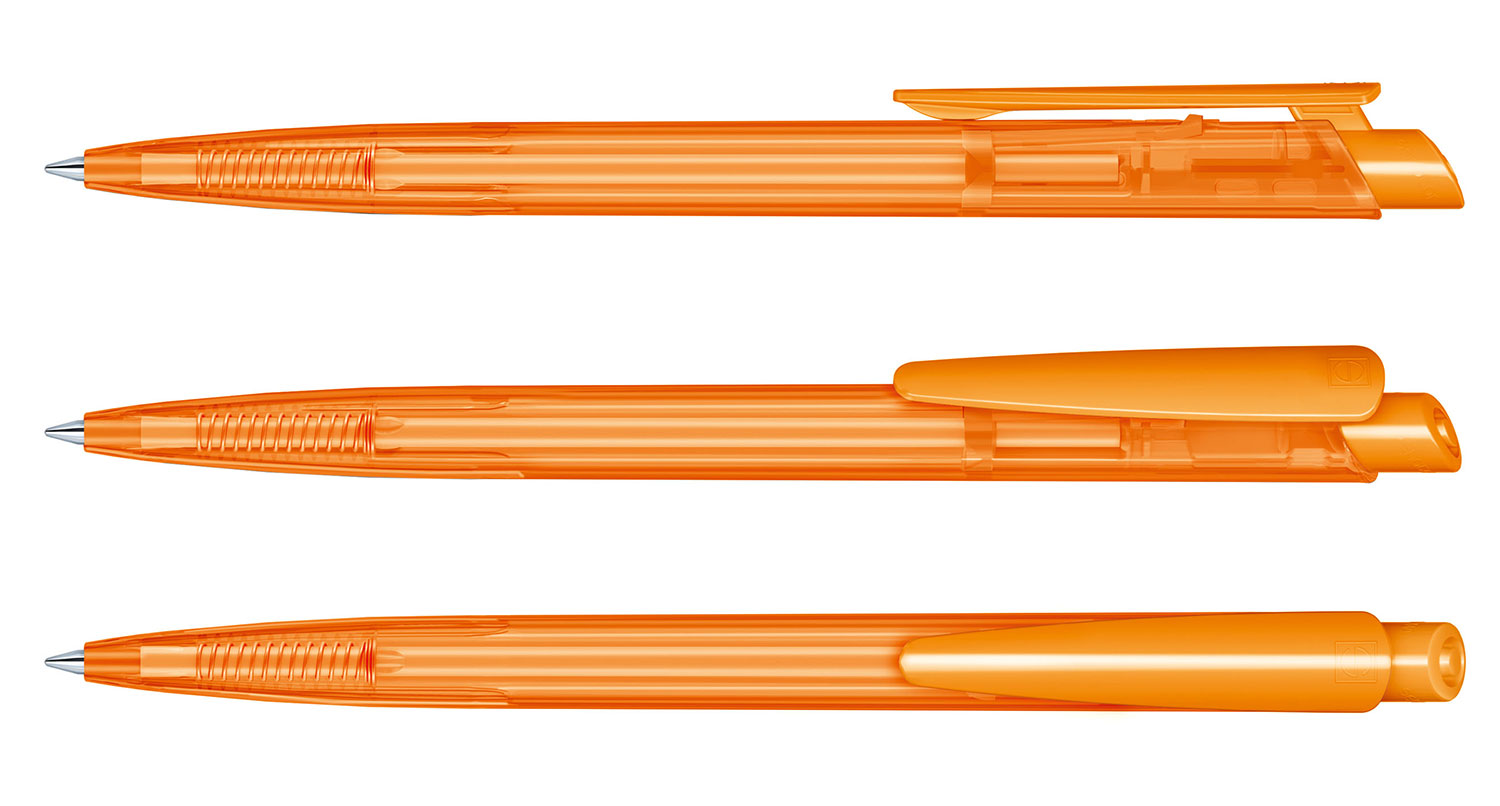 Senator Kugelschreiber Dart Orange Clear
