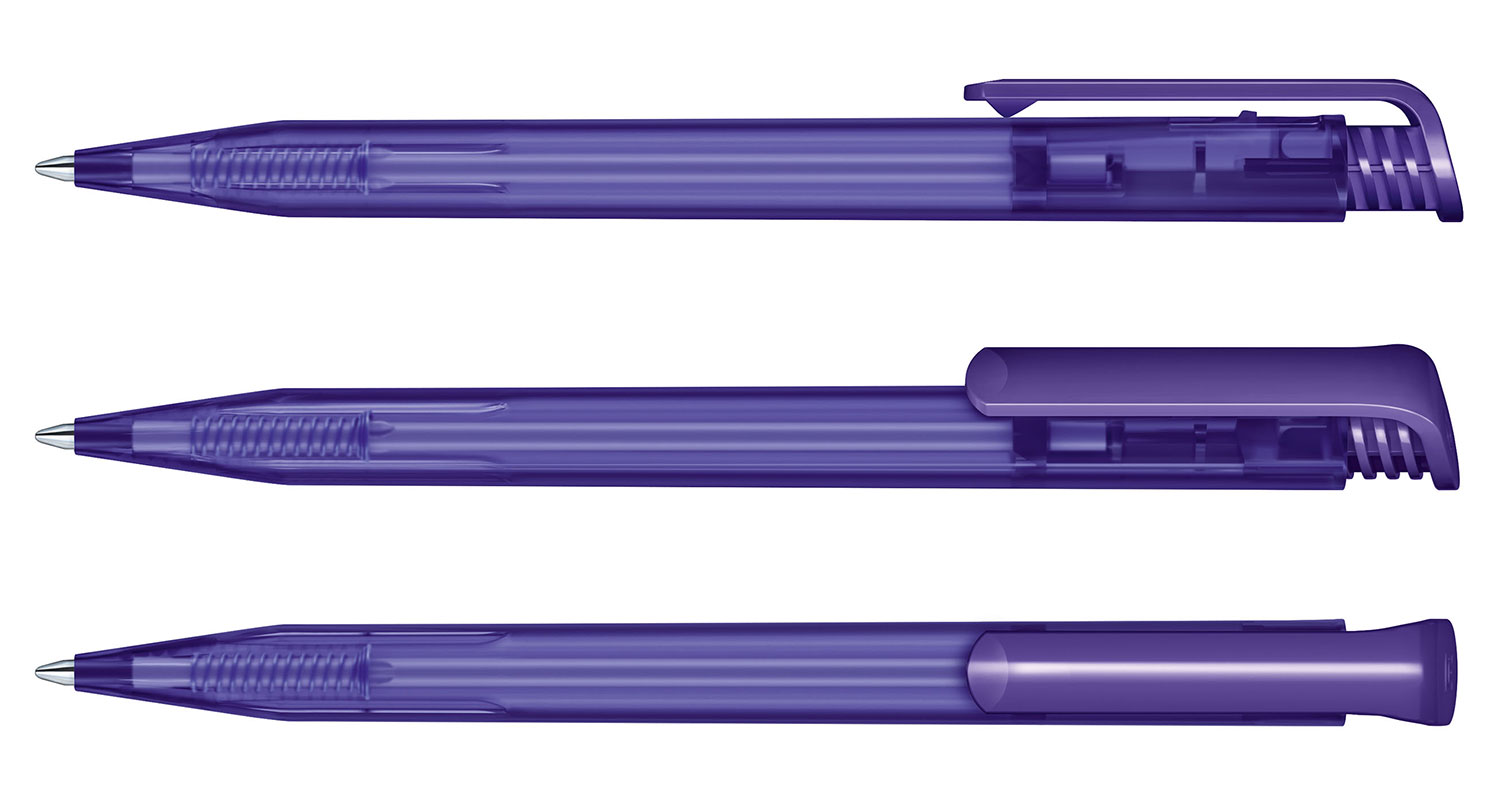 Senator Kugelschreiber Super Hit Violet Gefrostet