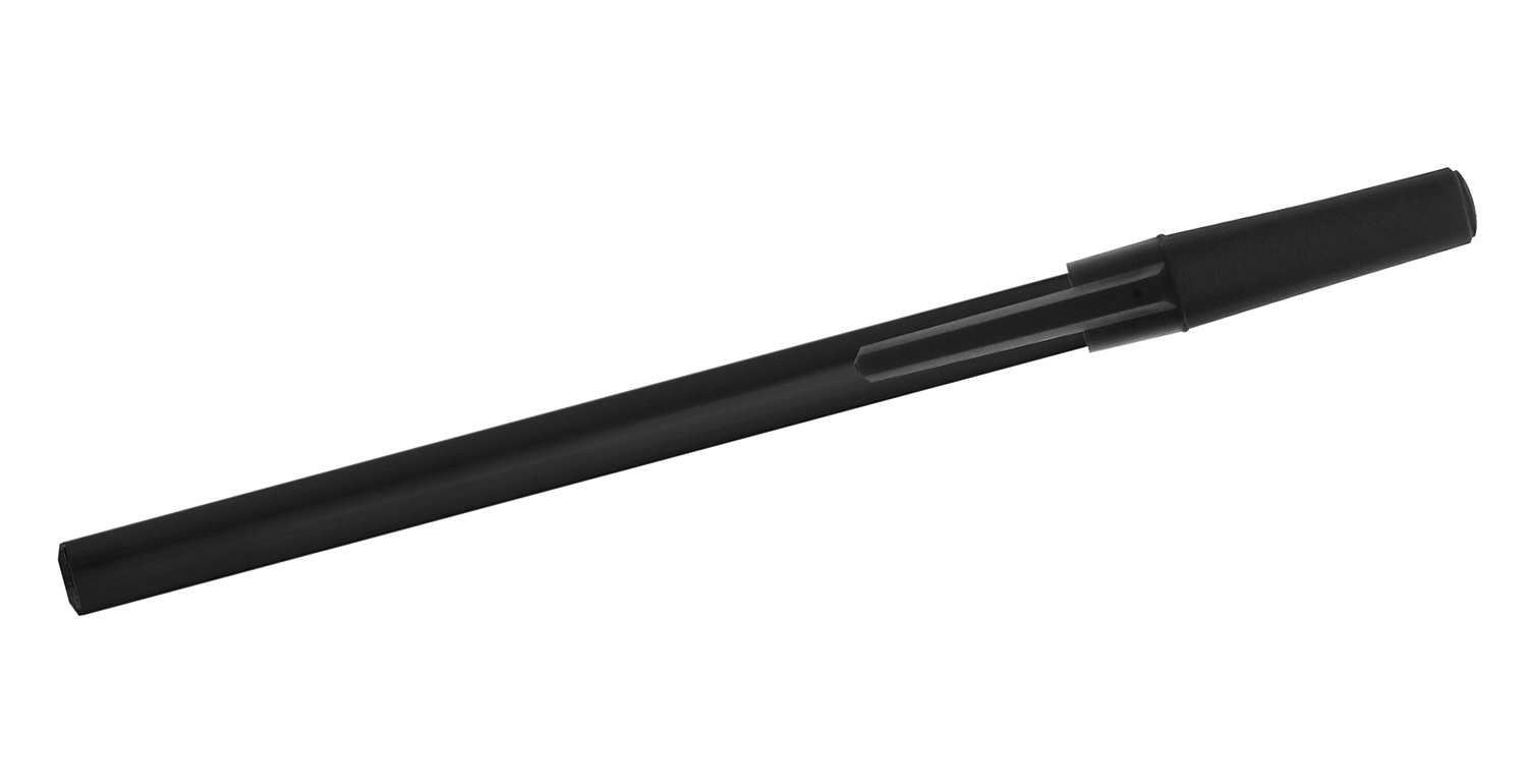 BIC® Kugelschreiber Round Stic Schwarz