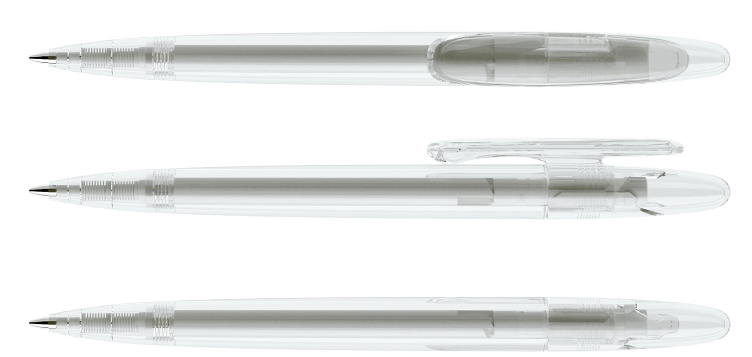 Prodir Kugelschreiber DS5 TTT T01 Clear Transparent