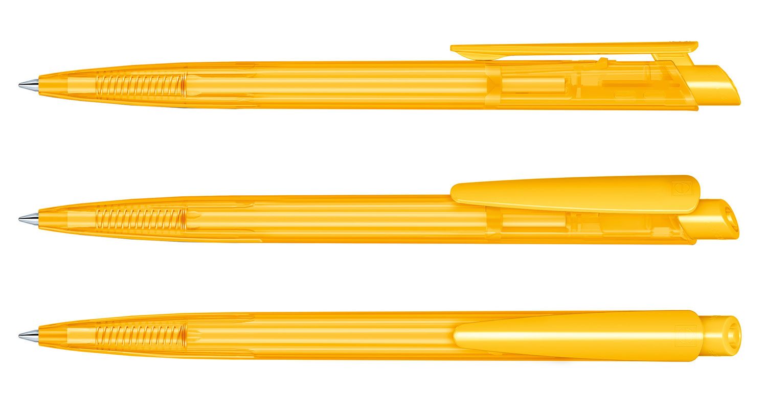 Senator Kugelschreiber Dart Gelb Clear