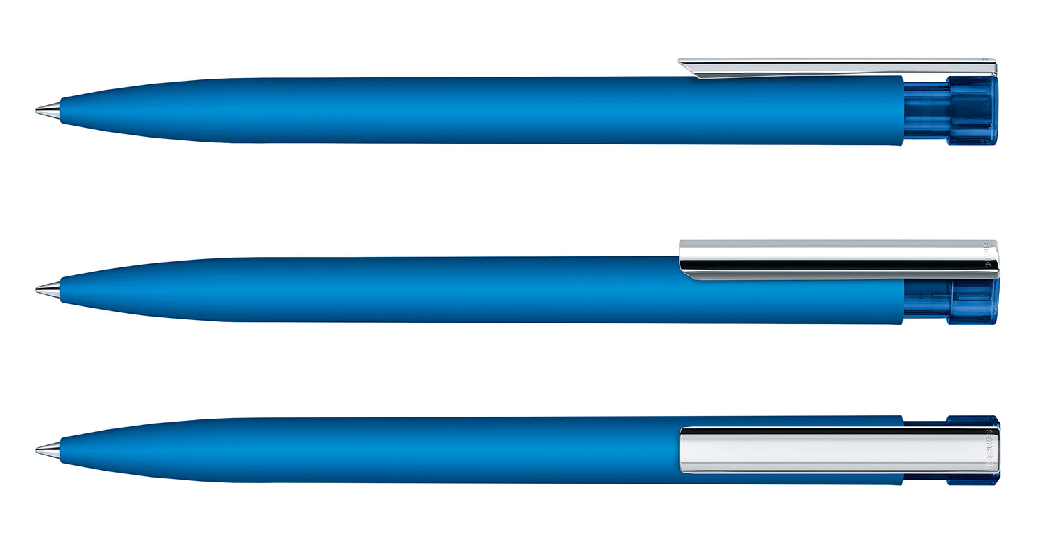 Senator Kugelschreiber Liberty Blau Soft Touch MC