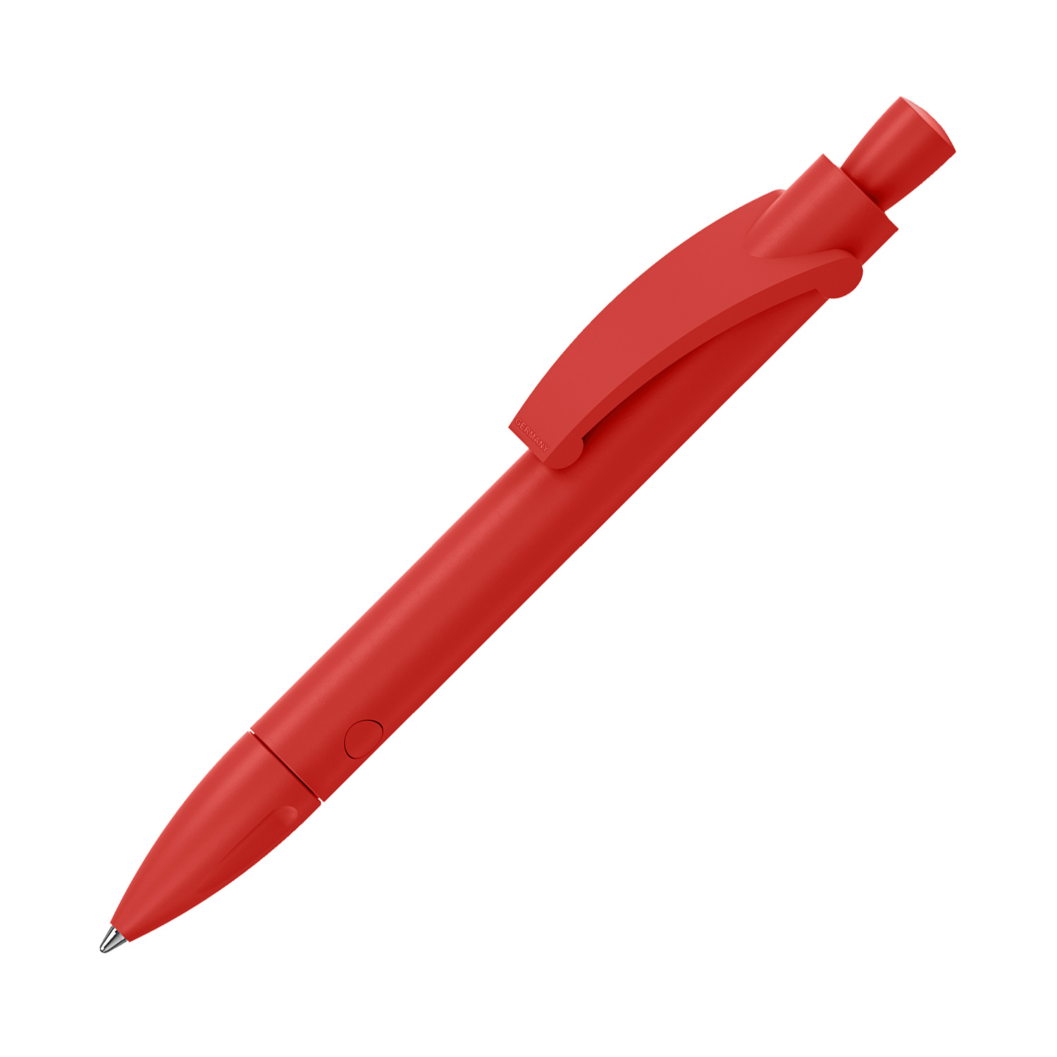 Klio Kugelschreiber Grande matt recycling Rot