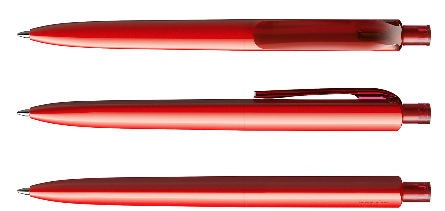 Prodir Kugelschreiber DS8 PPP P20 Rot Poliert