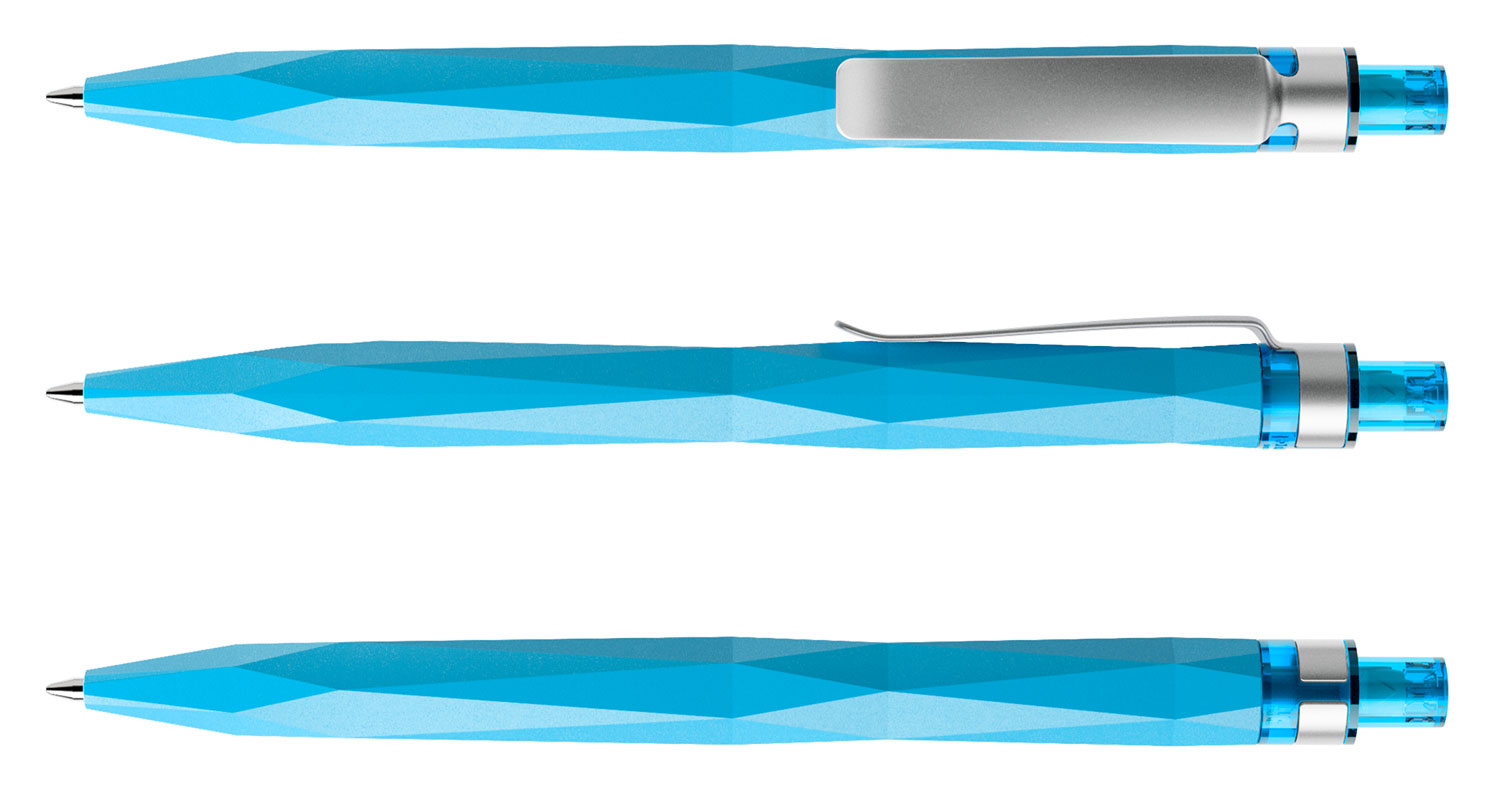 Prodir Kugelschreiber QS20 PMS M58 Hellblau Matt Metall-Clip