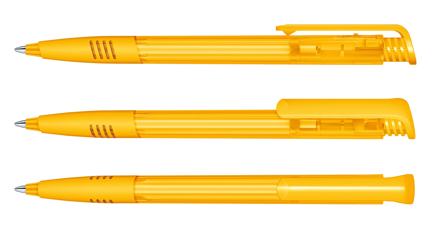 Senator Kugelschreiber Super Hit Gelb Clear SG