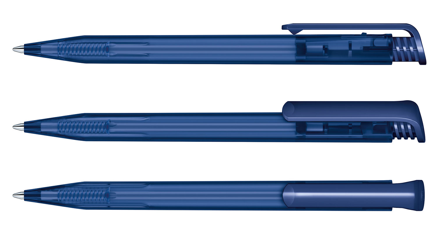 Senator Kugelschreiber Super Hit Dunkelblau Gefrostet