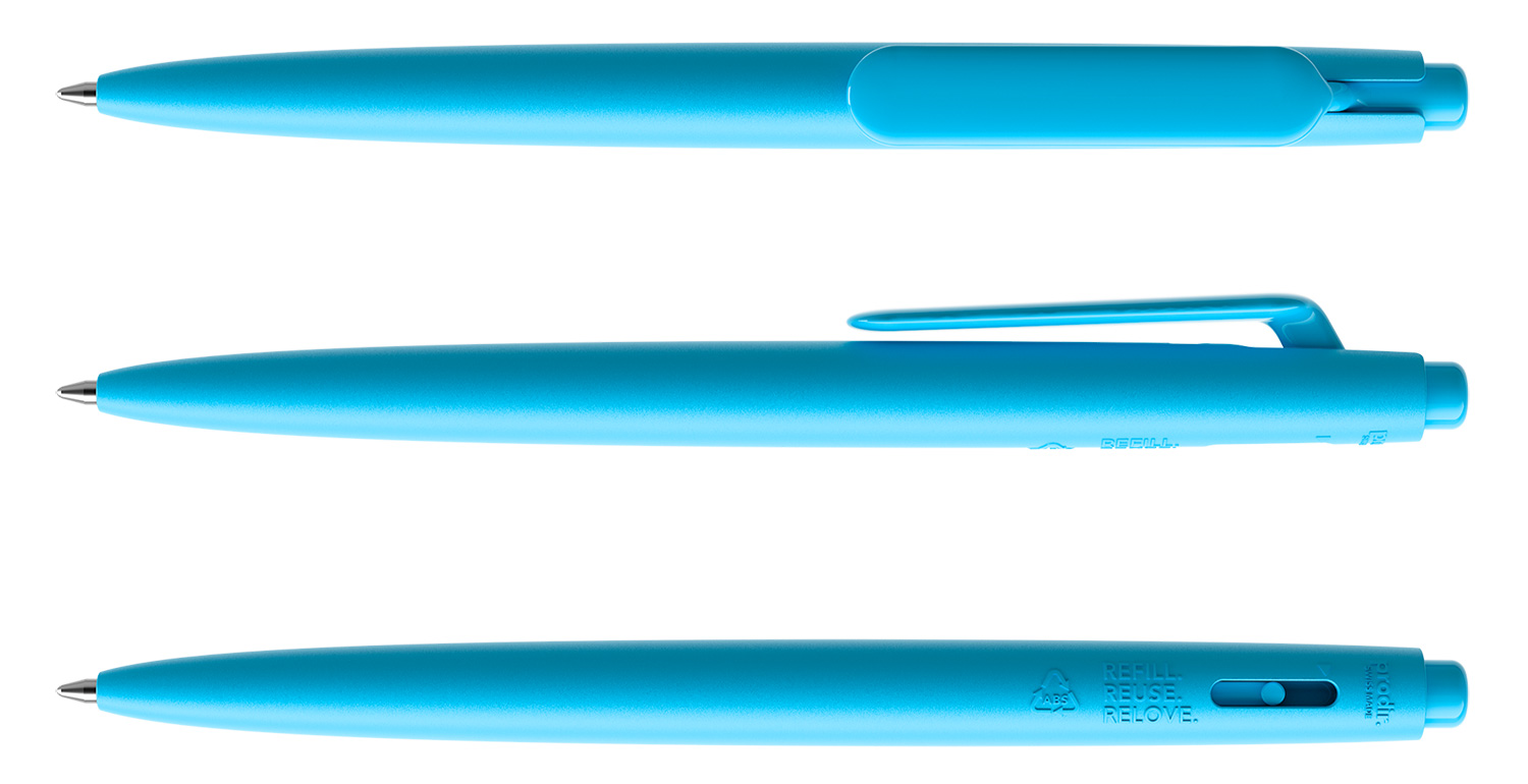 Prodir Kugelschreiber DS11 PMP M58 Cyan Blau