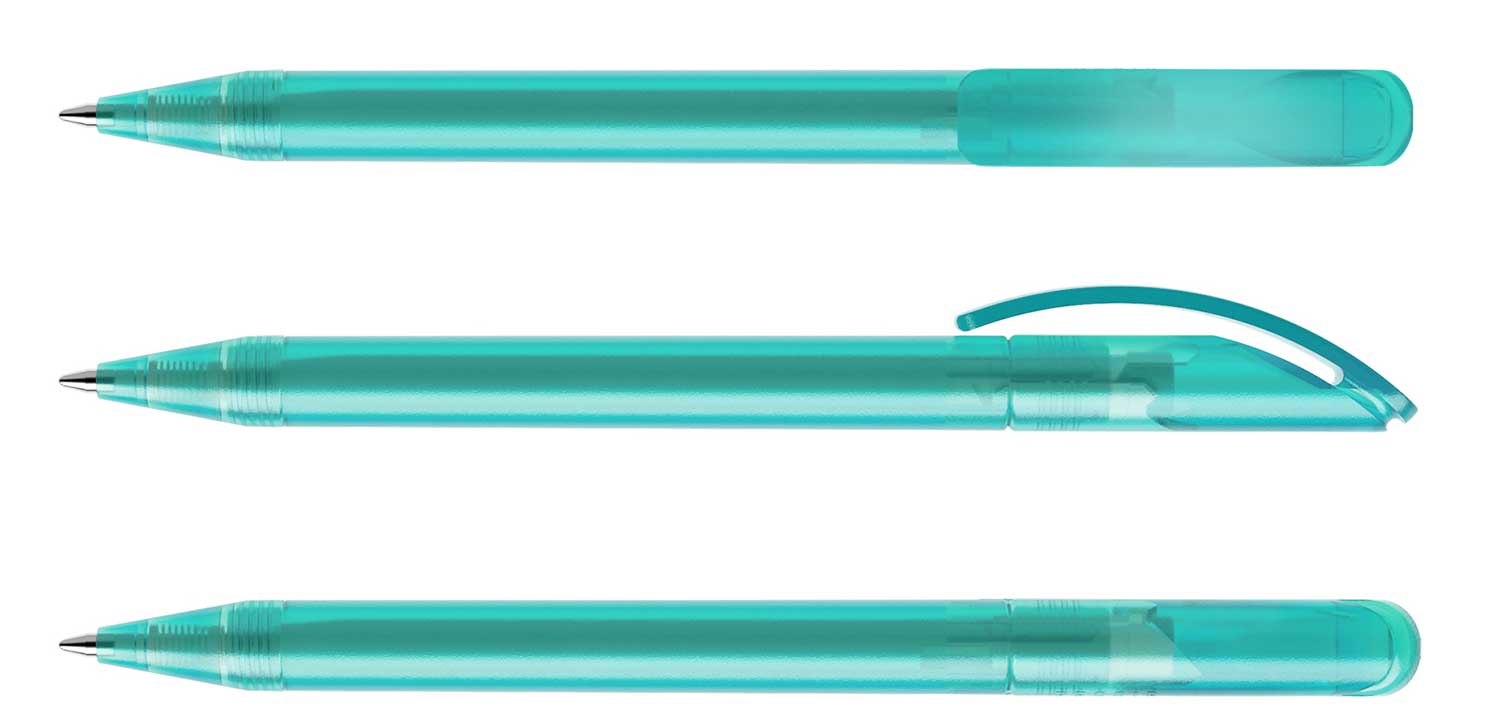 Prodir Kugelschreiber DS3 TFF F35 Aqua Frosted