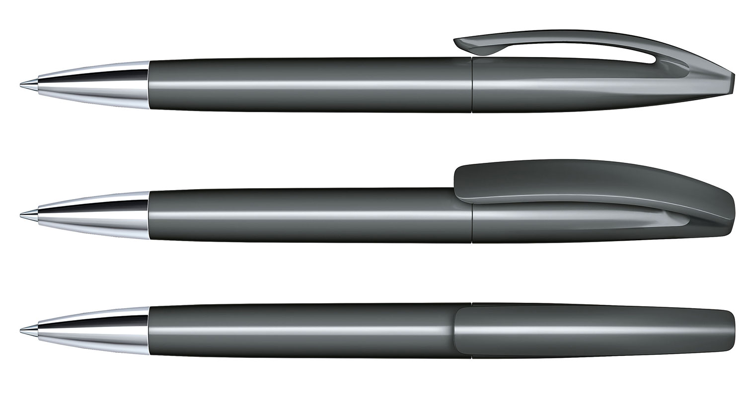 Senator Kugelschreiber Bridge MT Dunkelgrau Poliert