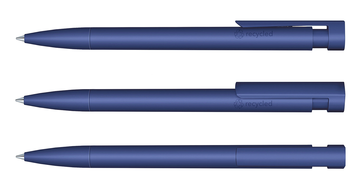 Senator Kugelschreiber Liberty Recycled Matt Blau