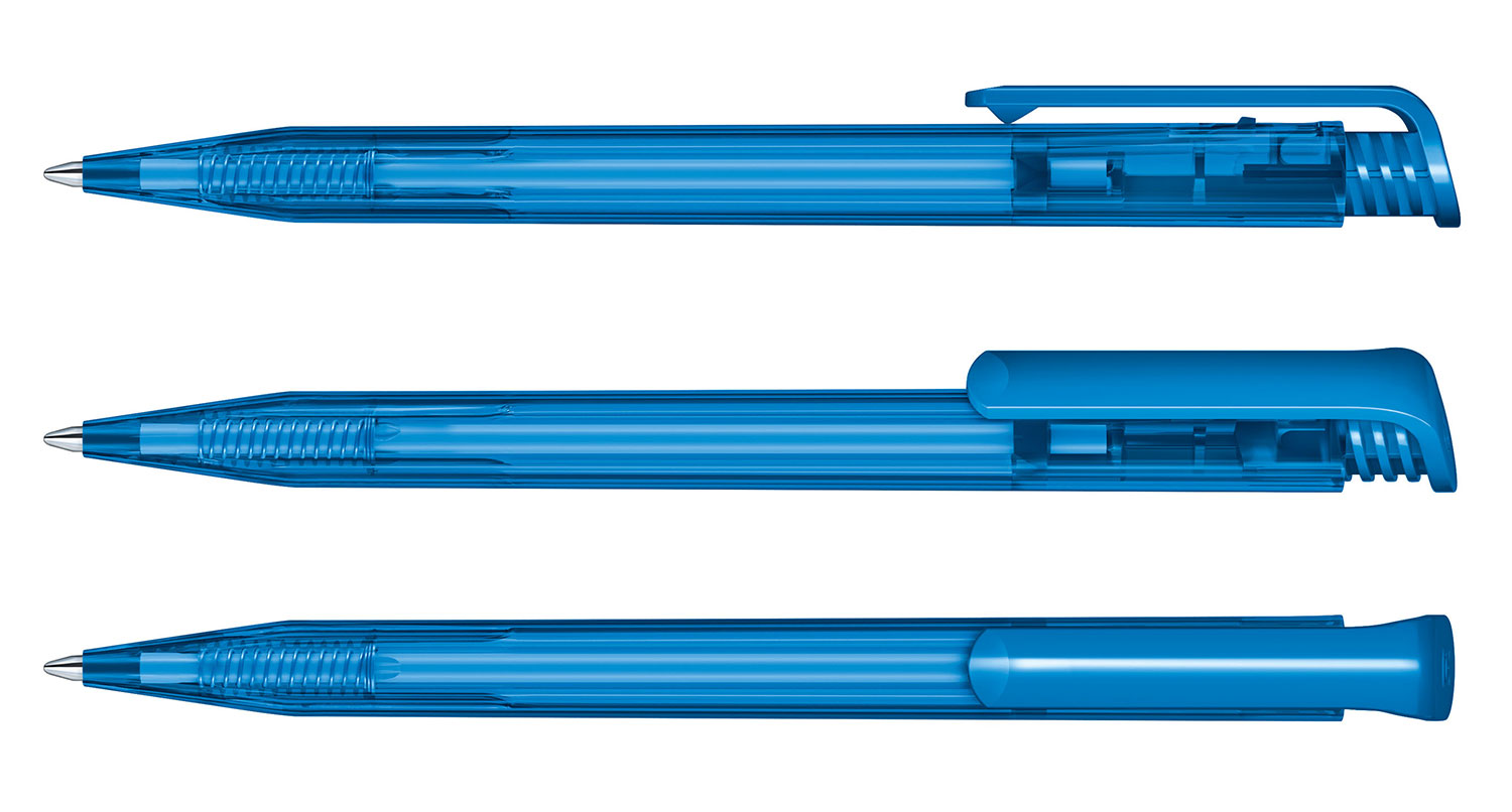 Senator Kugelschreiber Super Hit Blau Clear