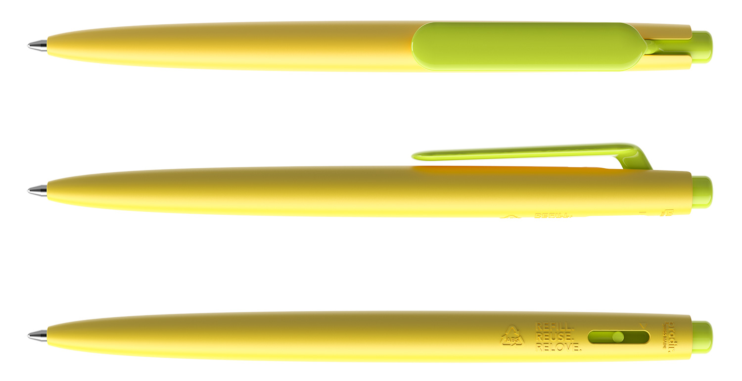 Prodir Kugelschreiber DS11 PMP M07 P66 Gelb-Hellgrün