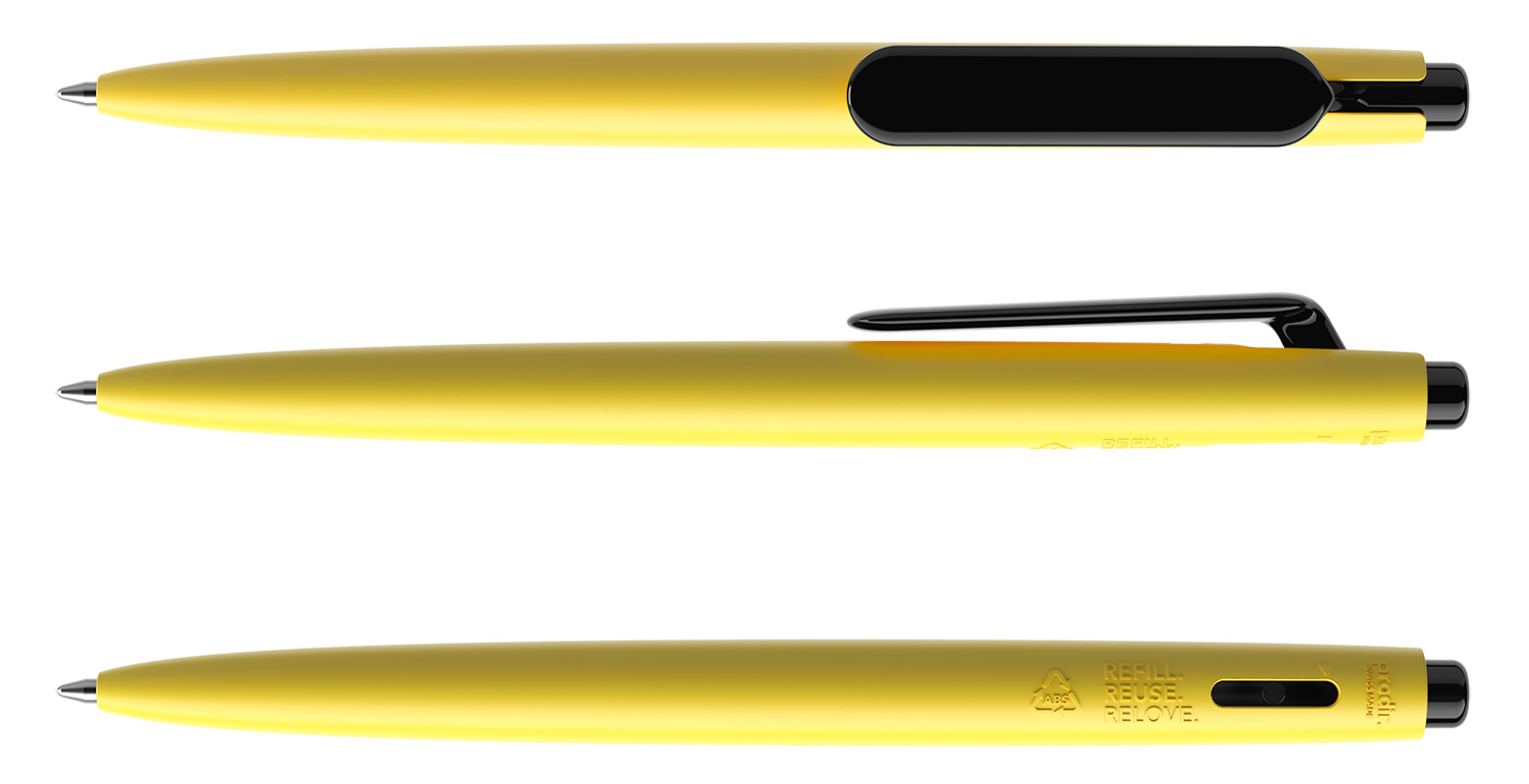 Prodir Kugelschreiber DS11 PMP M07 P75 Gelb-Schwarz