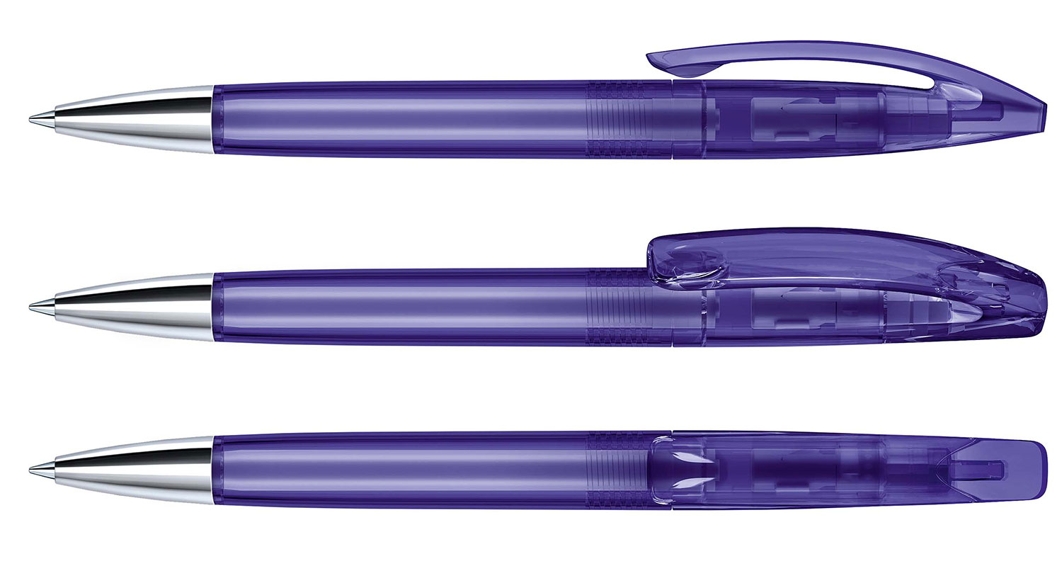 Senator Kugelschreiber Bridge MT Violet Clear