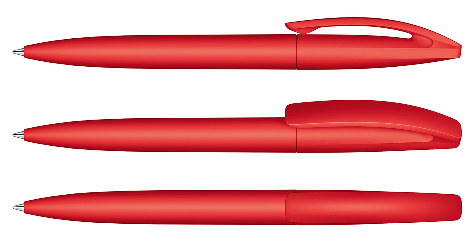 Senator Kugelschreiber Bridge Rot Soft Touch