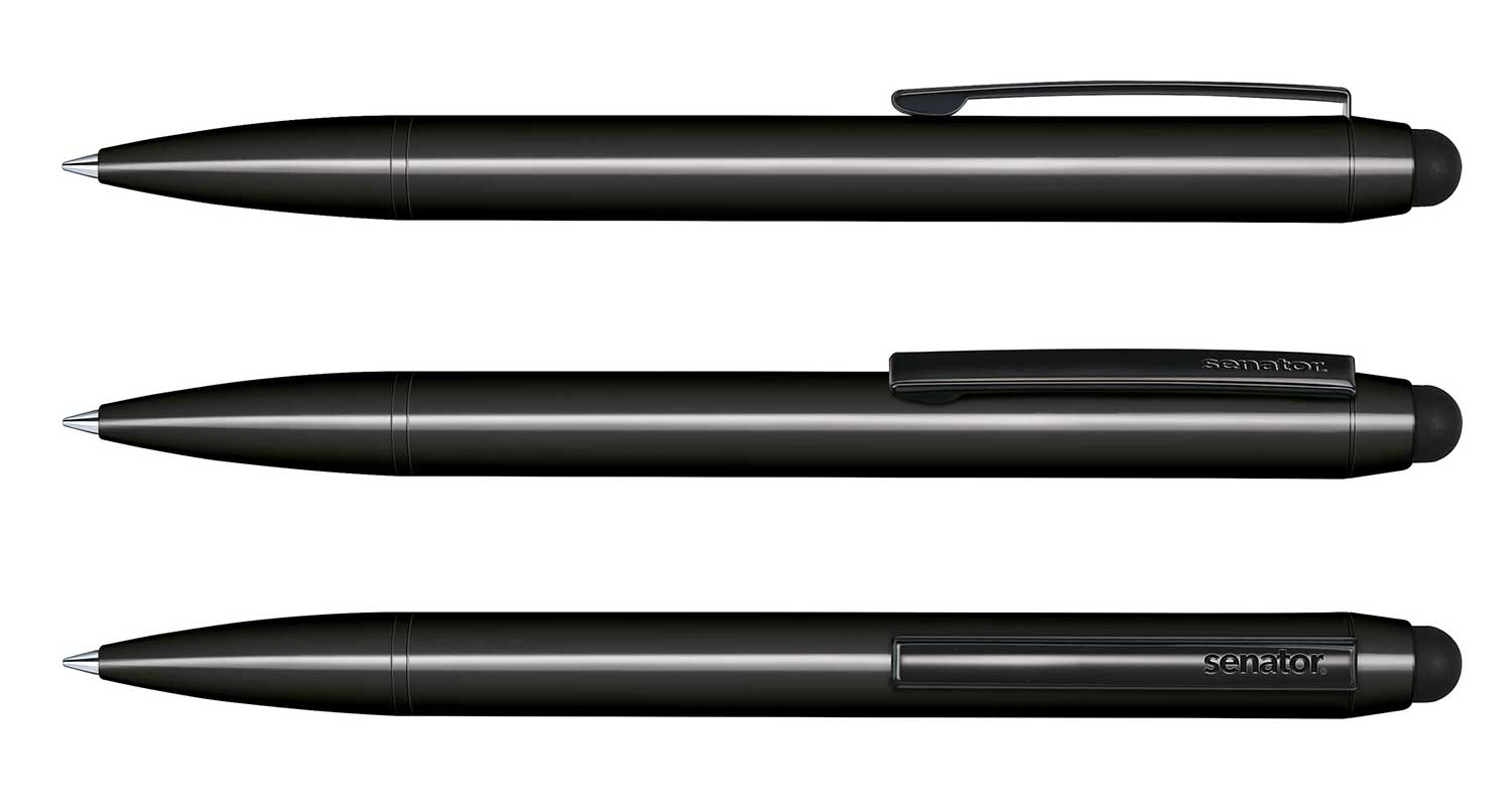 Senator Kugelschreiber Attract Stylus Schwarz