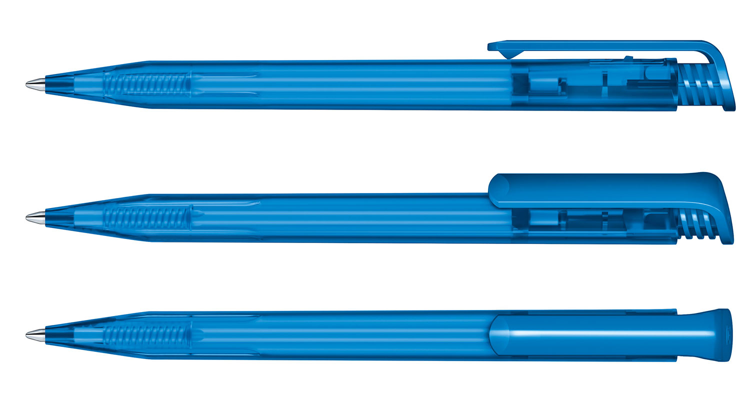 Senator Kugelschreiber Super Hit Blau Gefrostet